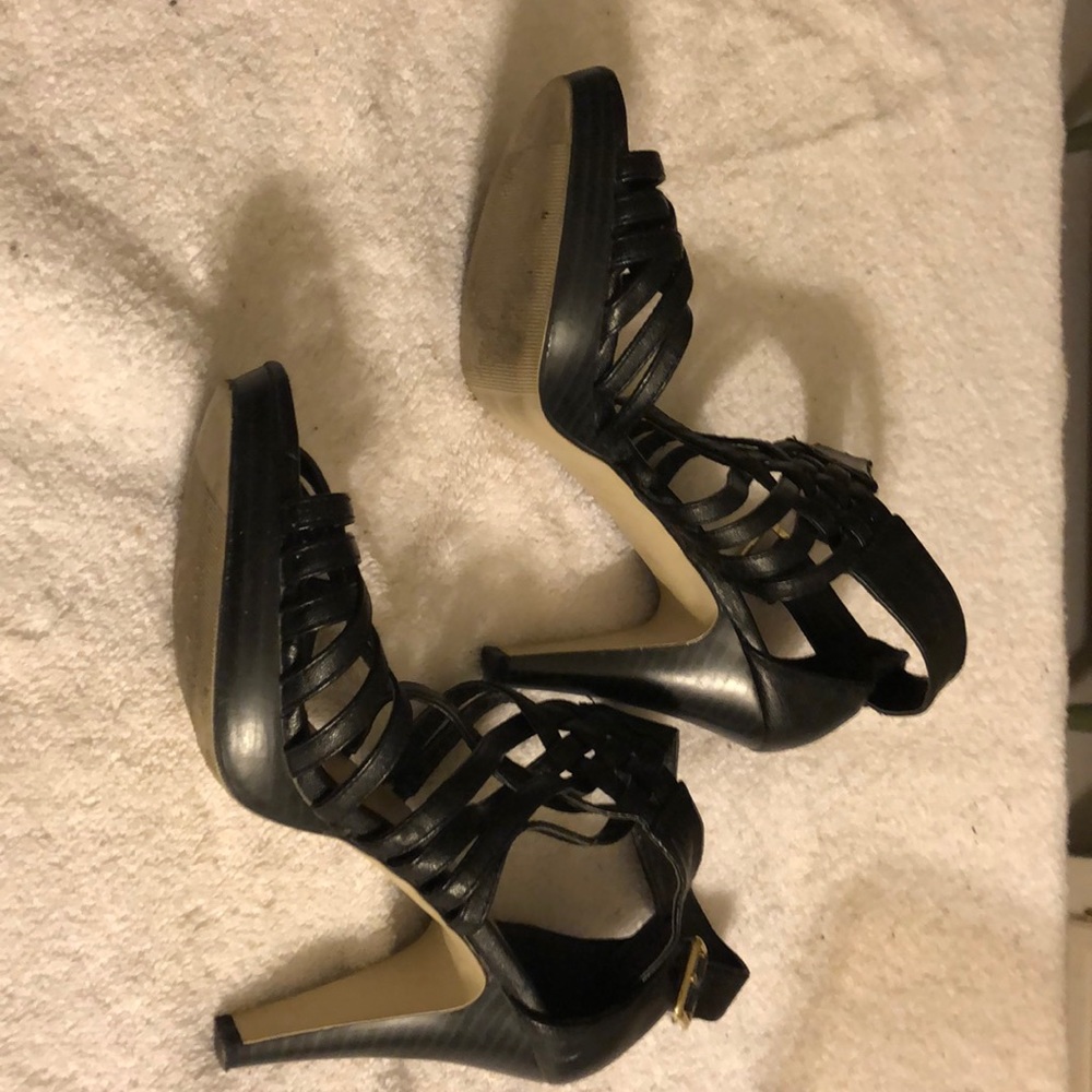 Black heels